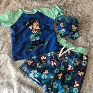 Mickey Mouse swimsuit set